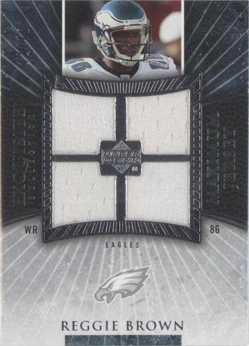 2006 Upper Deck Exquisite Collection Reggie Brown #XXL-RB
