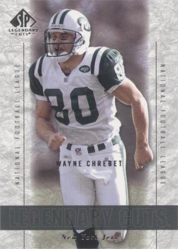 2002 SP Legendary Cuts Wayne Chrebet #12
