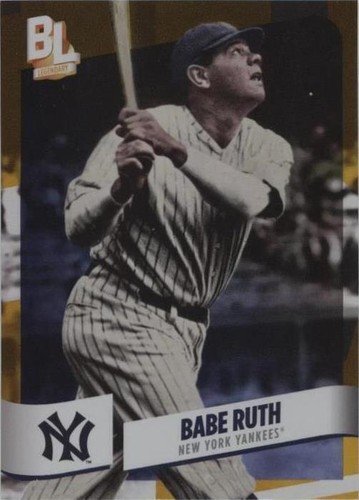 2024 Topps Big League Babe Ruth Legendary Gold Foil Parallel