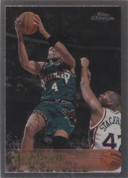 1996-97 Topps cromo - Byron Scott #37
