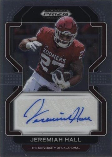 2023 Panini Prizm Draft Picks Jeremiah Hall #RA-JHA