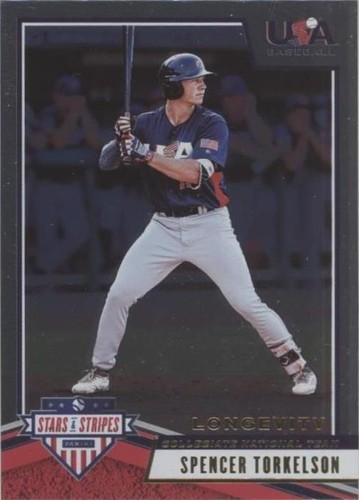 2019 Panini USA Baseball Stars & Stripes Longevity - Spencer Torkelson #12