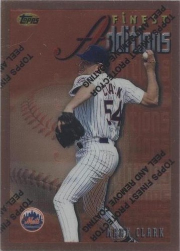 1996 Topps Finest - Mark Clark #339