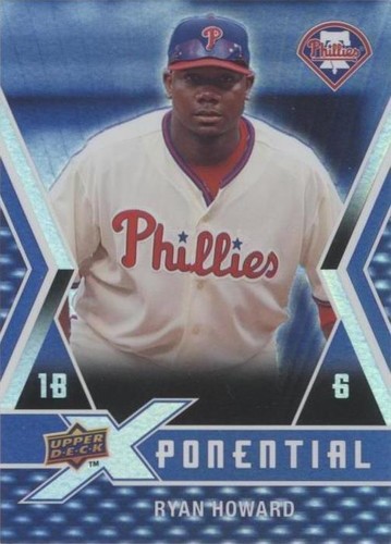 2009 Upper Deck X - Ryan Howard #X-HO