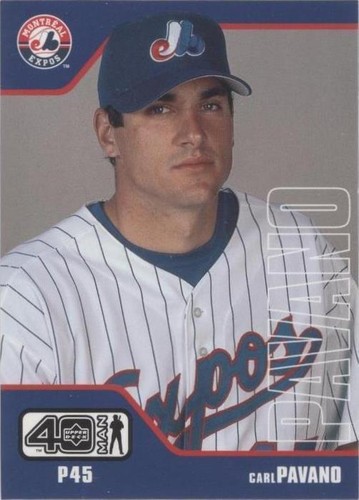2002 Upper Deck 40 Man - Carl Pavano #710