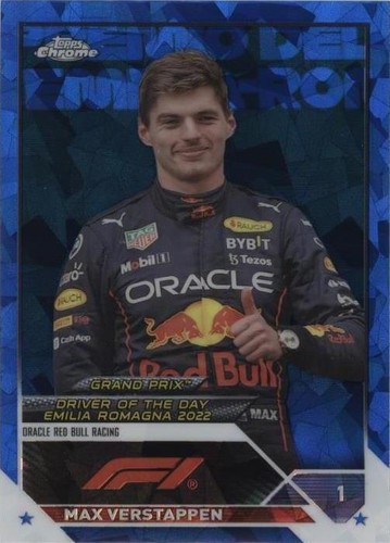 2023 Topps Chrome Sapphire Edition Formula 1 - Max Verstappen #169