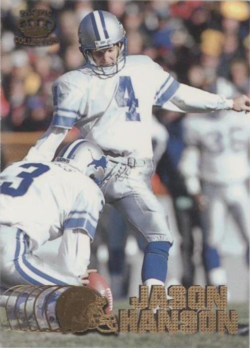 1997 Pacific Crown Collection Jason Hanson #129