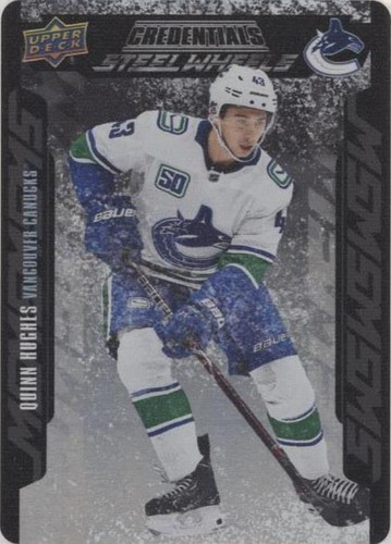 2019-20 Upper Deck Credentials - Quinn Hughes #SW-20