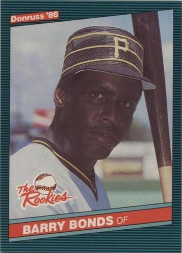 その他 Barry Bonds Rookie Card (1987 Donruss) Donruss 1987 Opening Day Barry Bonds - Johnny Ray Error Card
