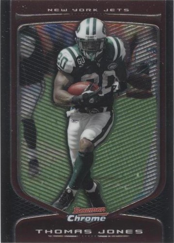 2009 Bowman Chrome Thomas Jones #45