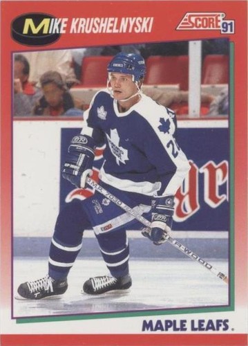 1991-92 Score Canadian - Mike Krushelnyski #33