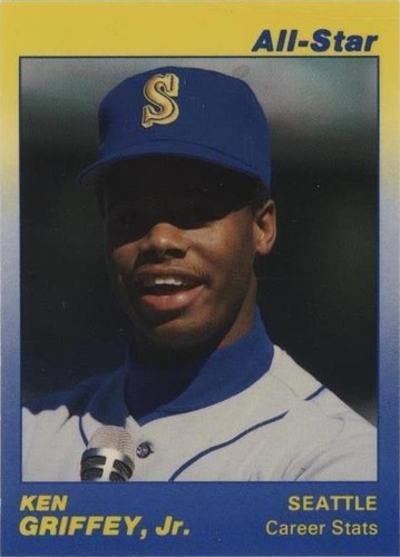 1991 Donruss All-Stars Ken Griffey Jr (Separated Stripe is