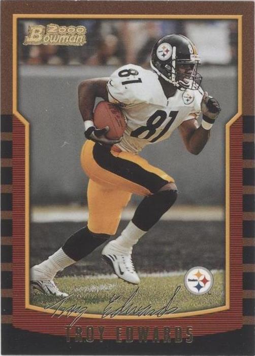 2000 Bowman Troy Edwards #75