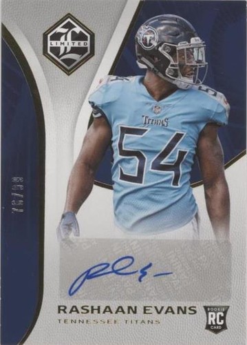 2018 Panini Limited Rashaan Evans #209
