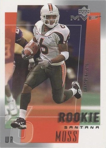 2001 Upper Deck MVP Santana Moss #310