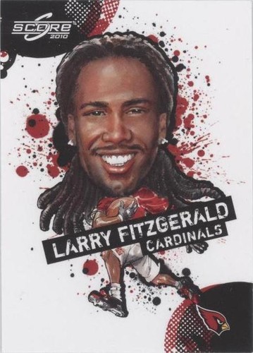 2010 Score Larry Fitzgerald #13