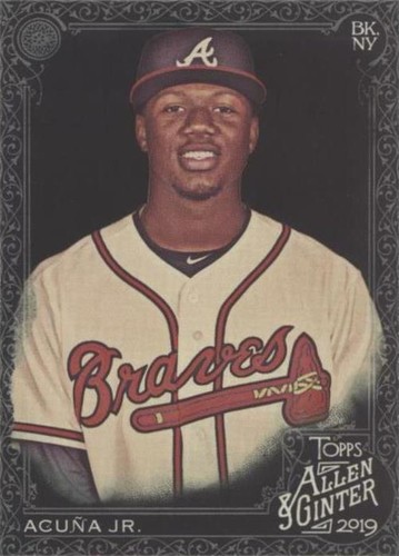 2019 Topps Allen & Ginter's X - Ronald Acuña Jr. #25