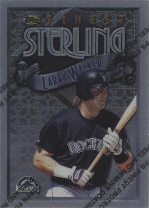 1996 Topps Finest - Larry Walker #302