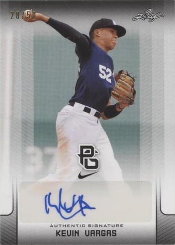 2017 Leaf Perfect Game National Showcase - Kevin Vargas #BA-KV1