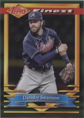 2021 Topps Finest Flashbacks - Dansby Swanson #179