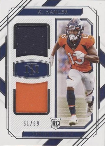 2020 Panini National Treasures KJ Hamler #RDM-KH