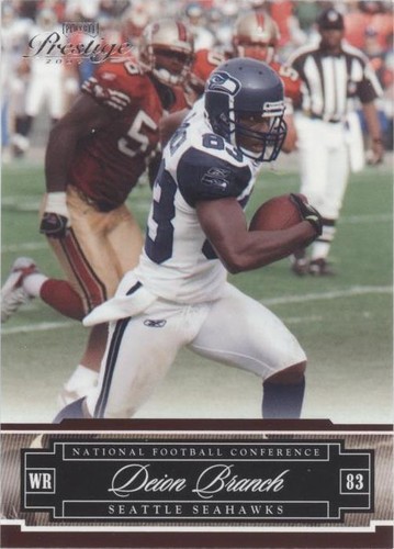2007 Playoff Prestige Deion Branch #129