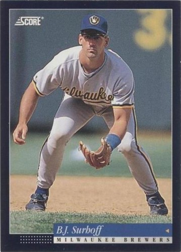 1994 Score - B.J. Surhoff #77