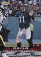 2016-17 Panini Instant NFL Carson Wentz #58