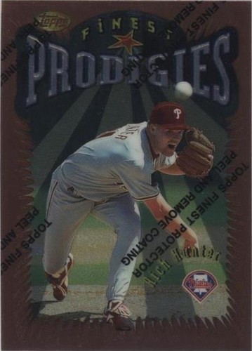 1996 Topps Finest - Rich Hunter #207