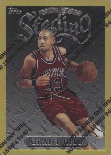 1996-97 Topps Finest - Grant Hill #130