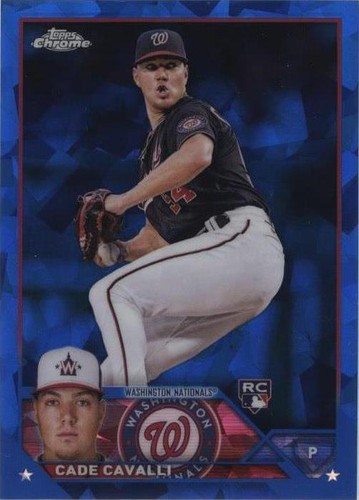 2023 Topps Chrome Sapphire Edition - Cade Cavalli #320