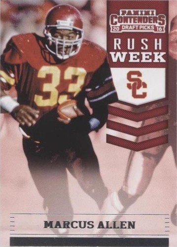 2016 Panini Contenders Draft Picks Marcus Allen #12