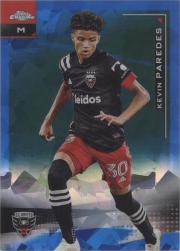 2021 Topps Chrome MLS Sapphire Edition Kevin Paredes #50