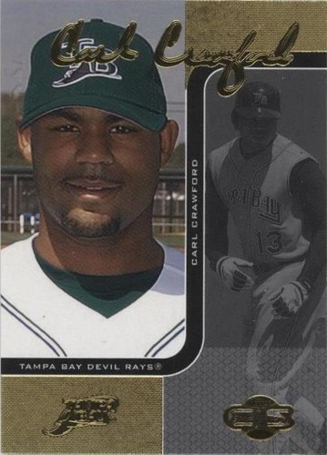 2006 Topps Co-Signers - Carl Crawford #81