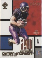 2002 Pacific Private Stock Reserve Damien Anderson #101