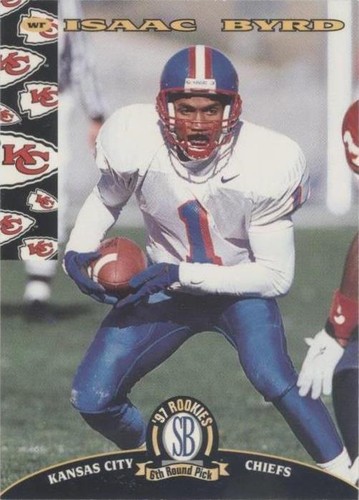 1997 Score Board Rookies Isaac Byrd #28