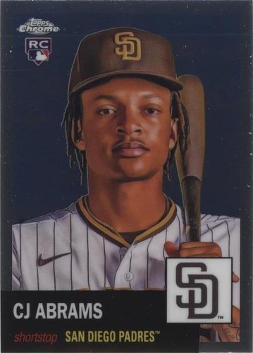 2022 Topps Chrome Platinum Anniversary - C.J. Abrams #257