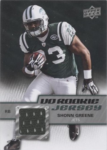 2009 Upper Deck Shonn Greene #RJ-SG