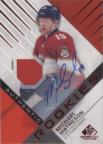 2016-17 SP Game Used - Michael Matheson #148