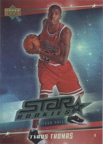 2006-07 UD Reserve - Tyrus Thomas #204