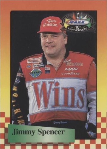 1998 Upper Deck Maxx 10th Anniversary - Jimmy Spencer #22