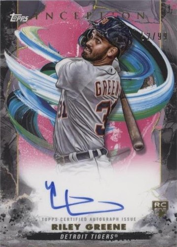 2023 Topps Inception - Riley Greene #BRES-RG