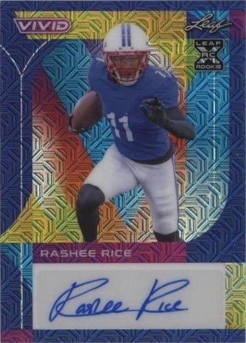 2023 Leaf Vivid Rashee Rice #BA-RR1