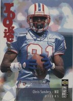 1995 Upper Deck Collector's Choice Update Chris Sanders #U21
