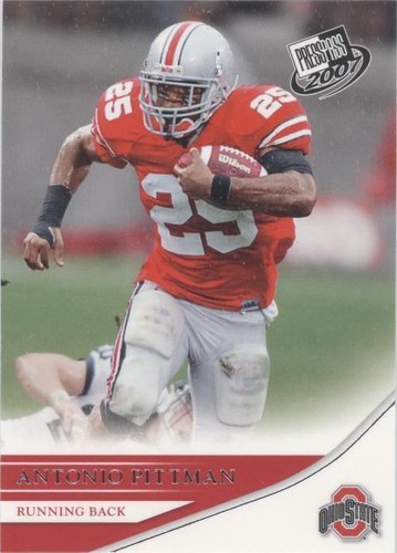 2007 Press Pass Antonio Pittman #12