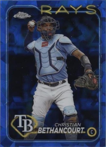 2024 Topps 582 Montgomery Christian Bethancourt Tampa Bay Rays #96