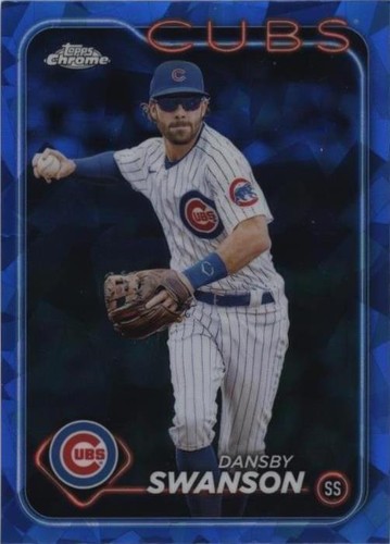 2024 Topps Chrome Sapphire Edition - Dansby Swanson #164