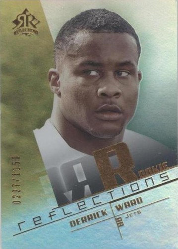 2004 Upper Deck Reflections Derrick Ward #287