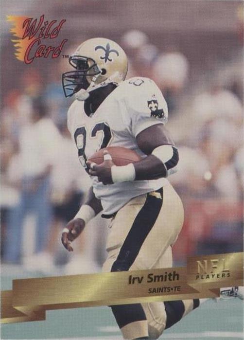 1993 Wild Card Irv Smith #255