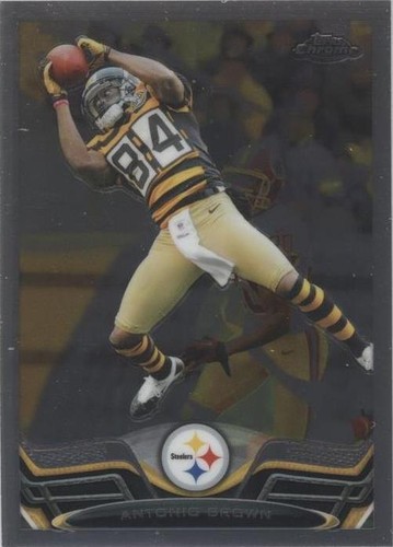 2013 Topps Chrome Antonio Brown #122